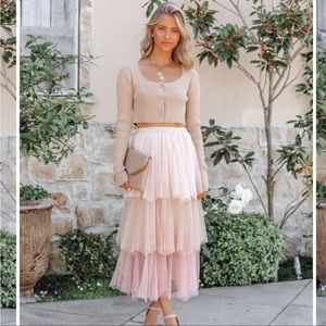 Vic Save the Last Dance Tulle Skirt